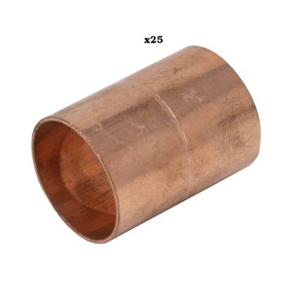 Picture of 22 Mm End Feed Straight Coupling (pack of 25)
