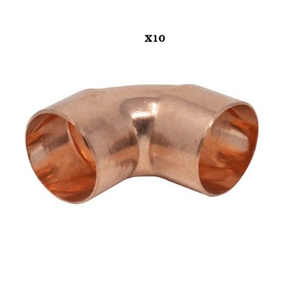 Picture of 28 Mm End Feed  90 Degree Bend  (pack of 10)
