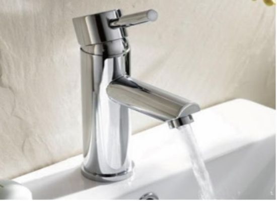 Picture of Mono Basin Mixer Including Push Button Sprung Waste Chrome