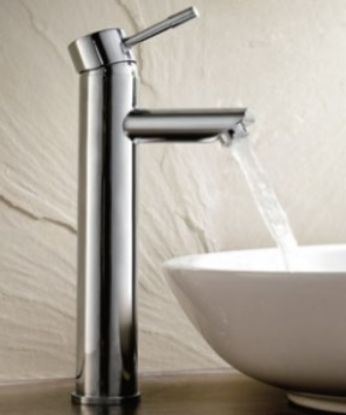 Picture of Modern Single Handle Basin Mixer Taps Tall