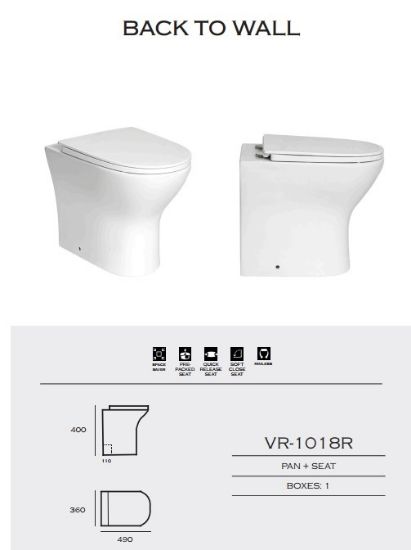Picture of VR Trend  Rimless BTW Pan Inc. Seat