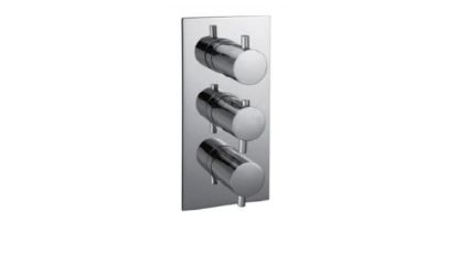 Picture of HYG Round 3 Dial 2 Outlet Concealed Thermostatic Shower Mixer