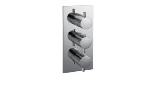 Picture of HYG Round 3 Dial 2 Outlet Concealed Thermostatic Shower Mixer