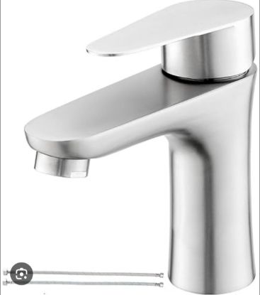 Picture of Brushed Nick basin tap