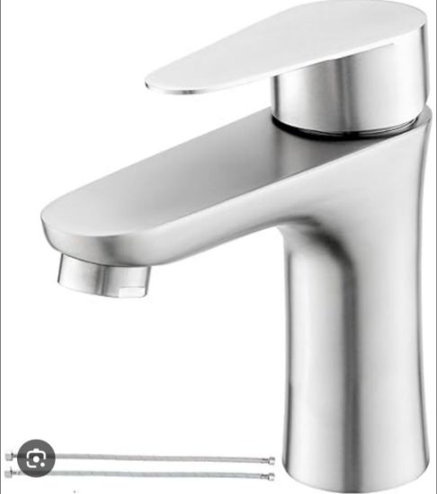 Picture of Brushed Nick basin tap