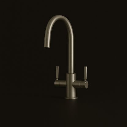 Picture of HYG Brushed Nickel Kitchen Tap