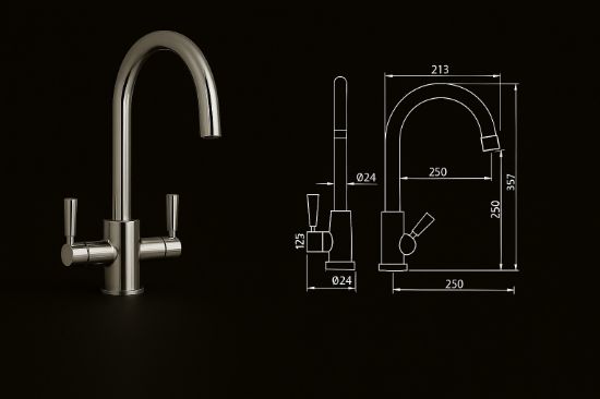 Picture of HYG Kitchen Mixer  Lever Tap  lever