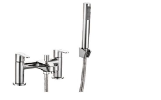 Picture of Bath Shower Mixer • Shower Kit & Wall Bracket include