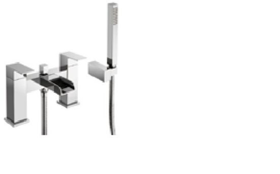 Picture of Bath Shower Mixer • Shower Kit & Wall Bracket included