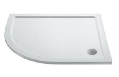 Picture of 900x760x40 Offset Quadrant Shower Tray L/H